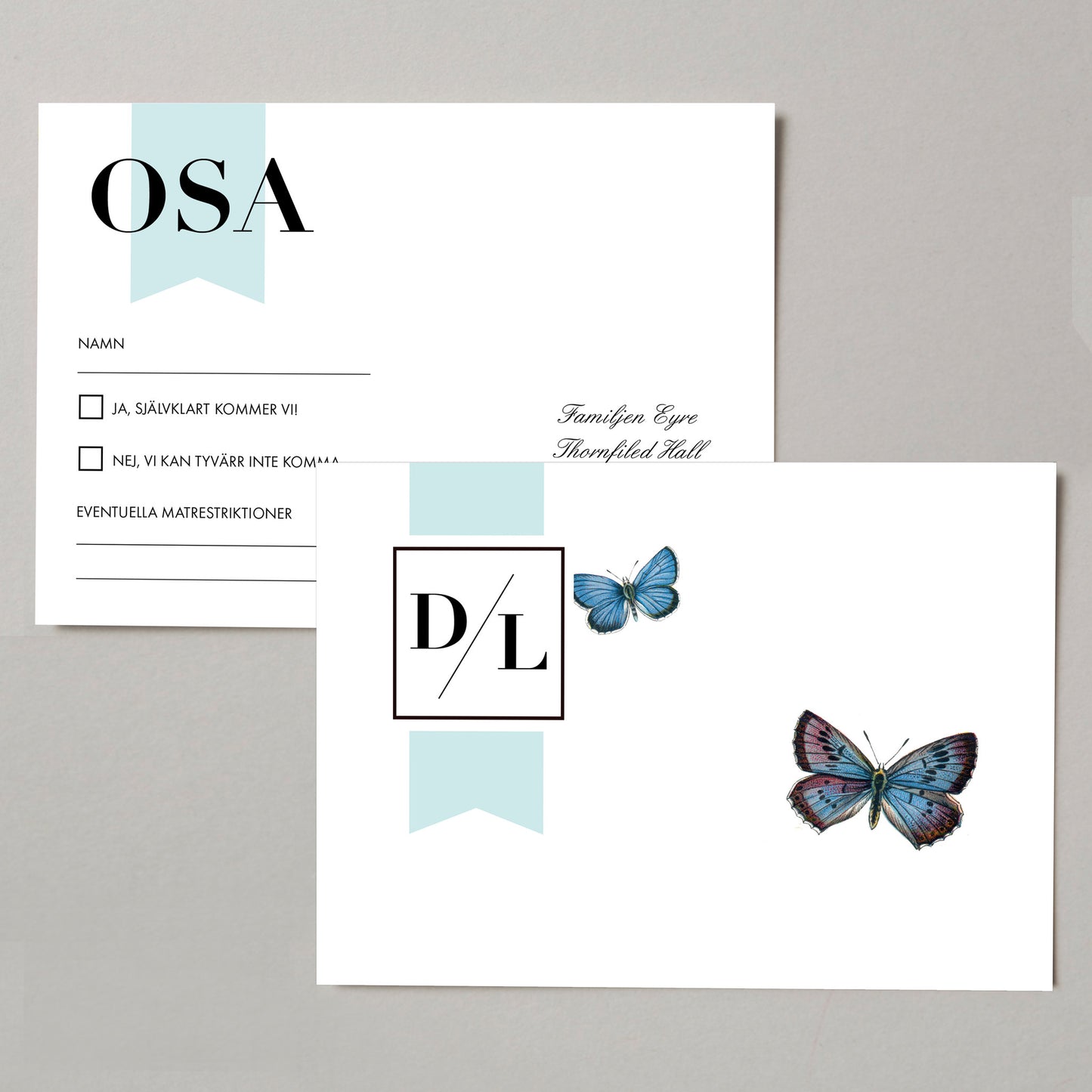 Butterfly OSA kort